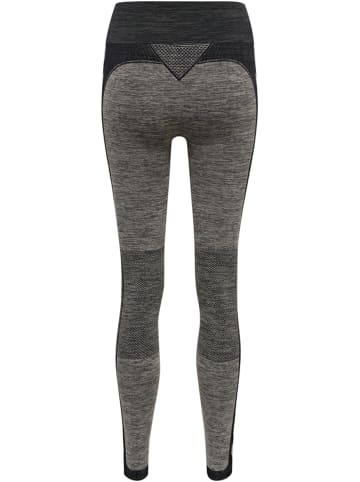 Hummel Leggings Hmlclea Damen in CHATEAU GRAY/BLACK MELANGE