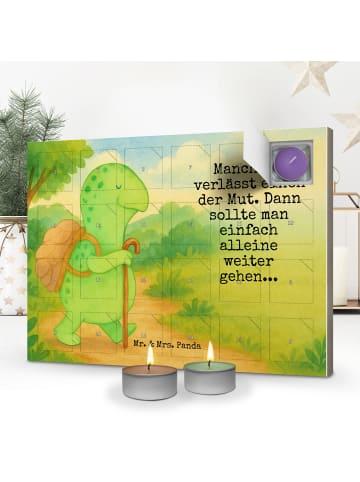 Mr. & Mrs. Panda Duftkerzen Adventskalender Schildkröte Wanderer... in Weiß