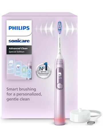 PHILIPS sonicare Sonicare AdvancedClean Limited Edition Elektrische Zahnbürste Smart Screen Pink