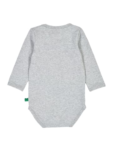 Fred´s World by GREEN COTTON Langarmbody 1582078600 in grau