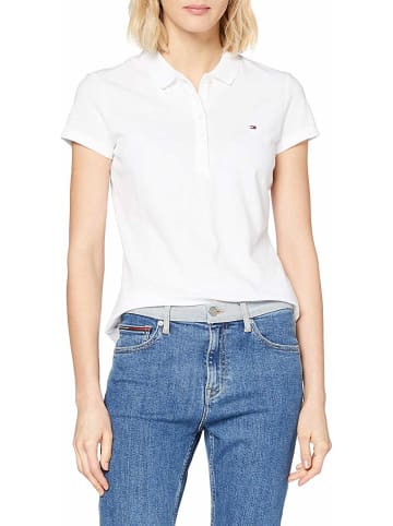 Tommy Hilfiger Poloshirt kurzarm in weiß