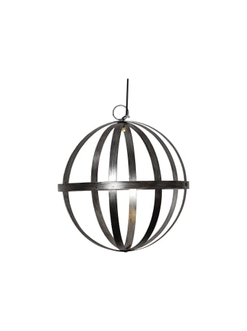 STAR Trading Kleine Outdoor Solar-Leuchte ,Astri', hängend oder liegend, Metall, si