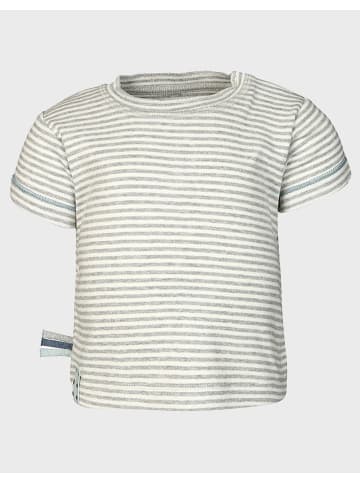 OrganicEra Baby Kurzarm T-Shirt in Grey Melange
