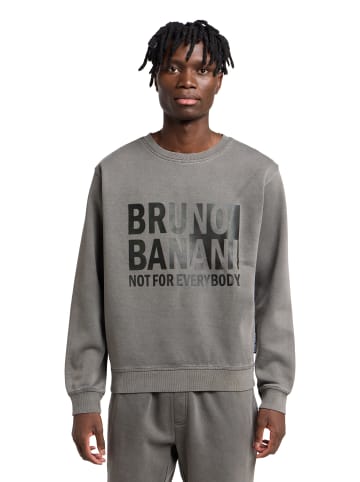 Bruno Banani Sweatshirt Birdwhistle in Grau / Melange