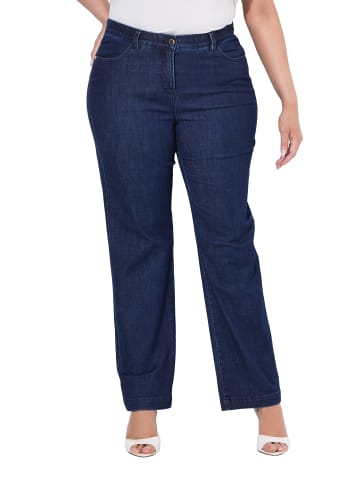 Ulla Popken Jeans in dunkles denim