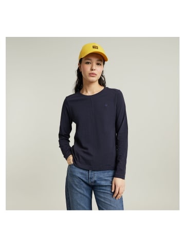 G-Star Raw Langarmshirt in osaka blue