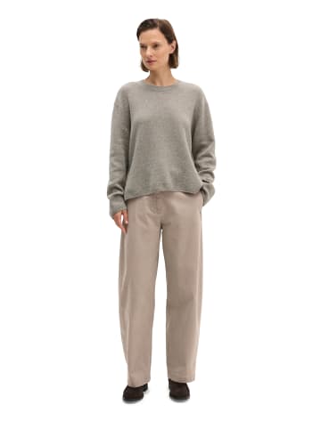 Marc O'Polo Pullover loose in Stone Taupe Melange