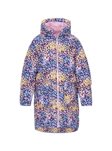 myMo at night Women Coat in blue multicolor