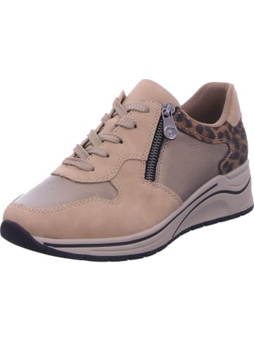 rieker Schnürhalbschuh in beige