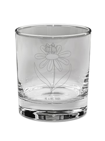 Mr. & Mrs. Panda Gin Glas Hummel Blume ohne Spruch in Transparent