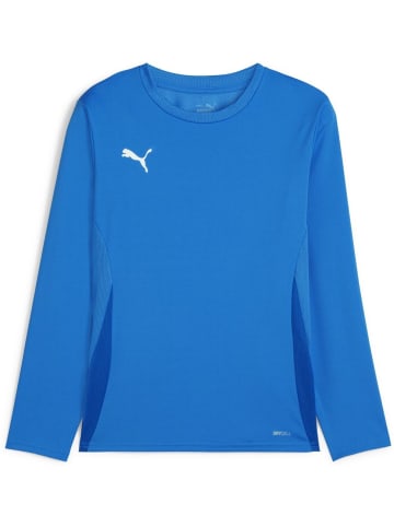 Puma Sportshirt "TeamGoal Longsleeve Jersey Jr" in Blau