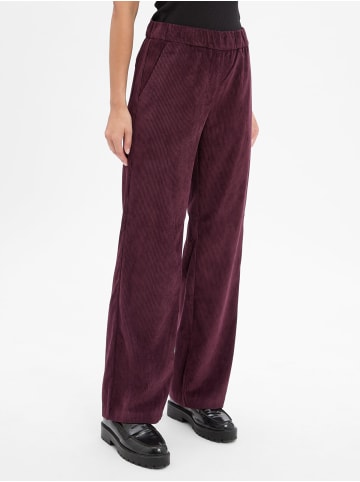 MAC HOSEN Hose Chiara in aubergine - 0004