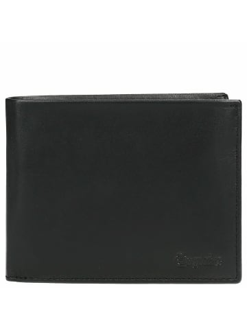 Esquire New Silk - Geldbörse 12cc 12.5 cm CARDSAFE in schwarz