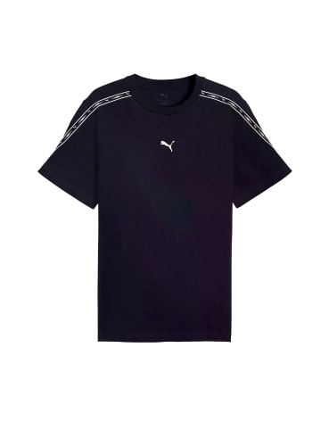 Puma T-Shirt 'ESS Tape' in dunkelblau