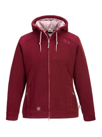 First B Fleecejacke Windbreaker in bordeaux