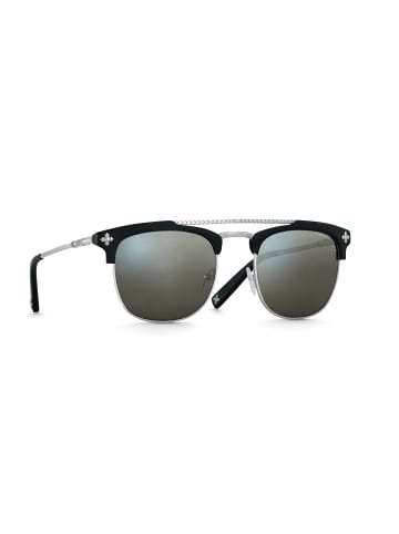 Thomas Sabo Sonnenbrille James Trapez Kreuz Verspiegelt in schwarz, grau