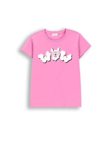 Coccodrillo T-Shirt mit kurzen Ärmeln in rosa