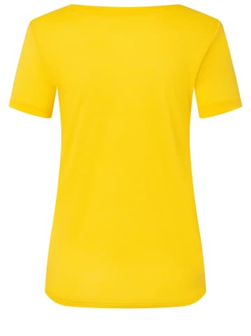 super.natural Merino T-Shirt in gelb