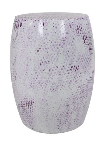 Kayoom Hocker Metallhocker Colombo 2410 in pflaume