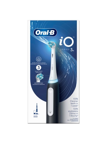 Oral-B Zahnbürste iO 3 Matt Black in Schwarz