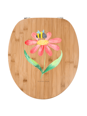 Mr. & Mrs. Panda Klo-Deckel Hummel Blume ohne Spruch in Braun