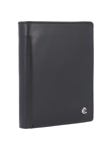 Esquire Harry Geldbörse Leder 9,3 cm in schwarz