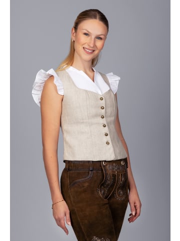 Edelnice Trachten Mieder Lotta in beige