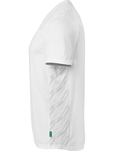 uhlsport  Sportshirt "Progressive 28 Poly Shirt Kurzarm" in Weiß
