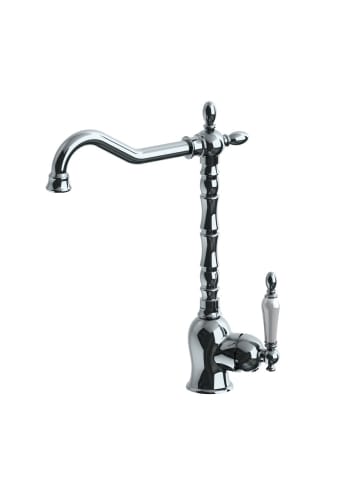 Melvion Retro Küchenarmatur Chrom 360 Messing Wasserhahn