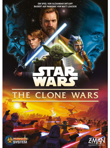 Asmodee Brettspiel Star Wars The Clone Wars mit dem Pandemic-System