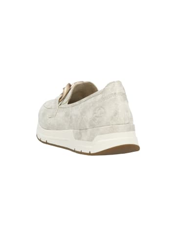 rieker Mokassin aus Schafwildleder Beige