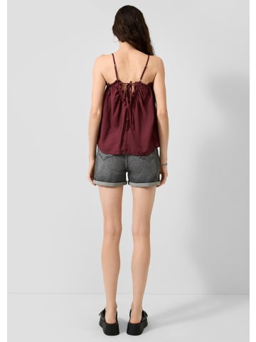 QS Bluse  in  4923_bordeaux