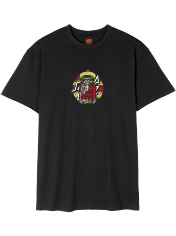 Santa Cruz T-Shirt "Guzman Dining Dot T-Shirt" in Schwarz