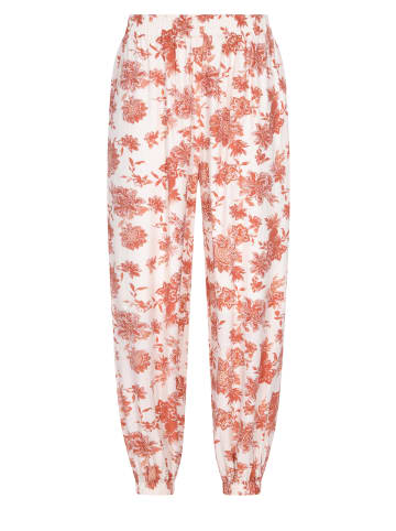 usha FESTIVAL Women Pants in white orange