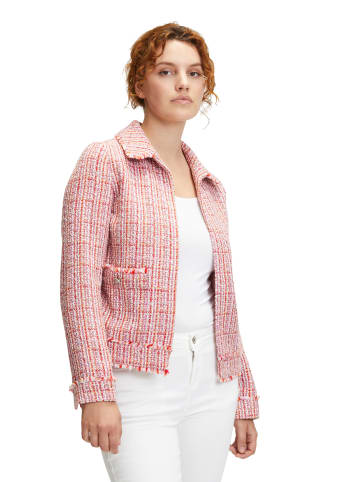 CARTOON Tweedblazer mit Taschen in Rosé/Pink