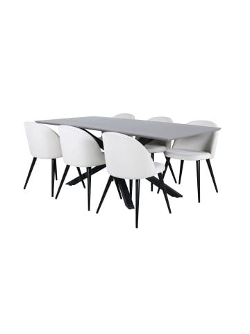 ebuy24 Essgruppe Piazza 22 (7-teilig) Beige 90 x 180 cm