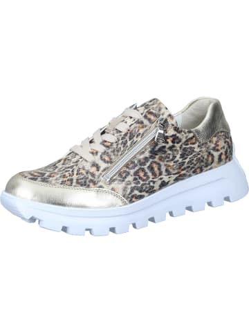 WALDLÄUFER Schnürschuhe in gold/taupe