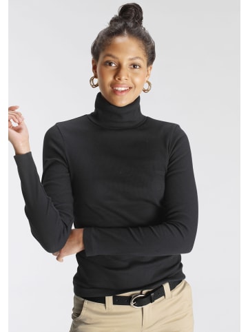 AJC Langarmshirt in schwarz