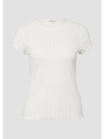 s.Oliver T-Shirt in 0210_creme