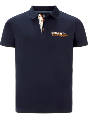 Jan Vanderstorm Poloshirt JAKOV in dunkelblau