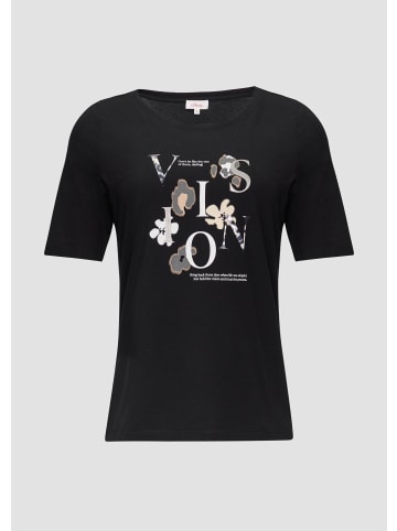 s.Oliver T-Shirt in 99E1_schwarz