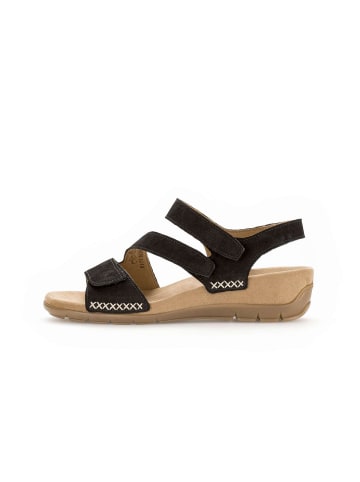 Gabor Keilsandaletten in schwarz