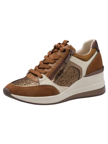 Tamaris Sneaker in COGNAC COMB