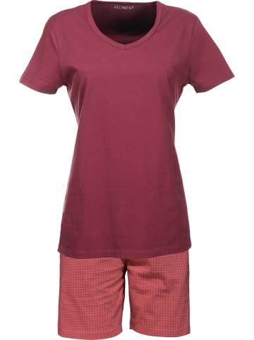REDBEST Single-Jersey Shorty in rubin