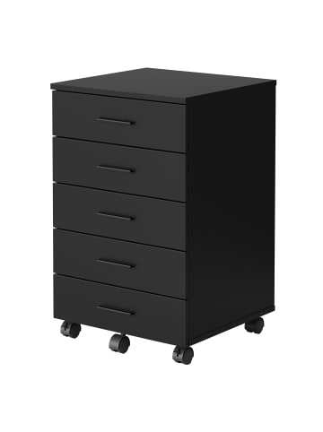 VASAGLE Aktenschrank Custos in Schwarz - (B)42 x (H)65.7 x (T)40 cm