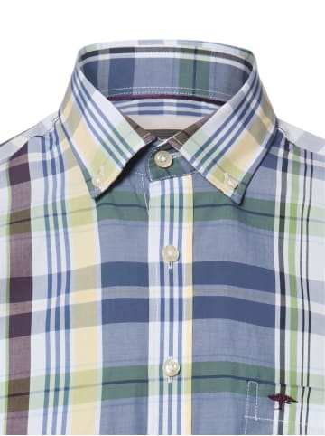 FYNCH-HATTON Hemd in blau aubergine - 0001