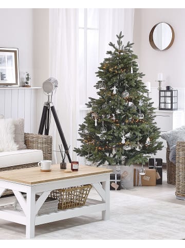 Beliani Weihnachtsbaum HUXLEY in Grün - (W) 115 x (H) 180 x (L) 115 cm