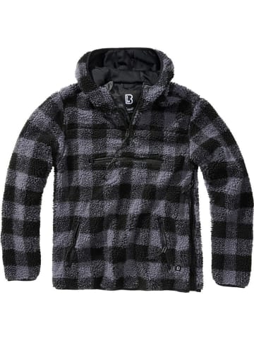 Pullover "Teddyfleece Worker Pullover" in Schwarz