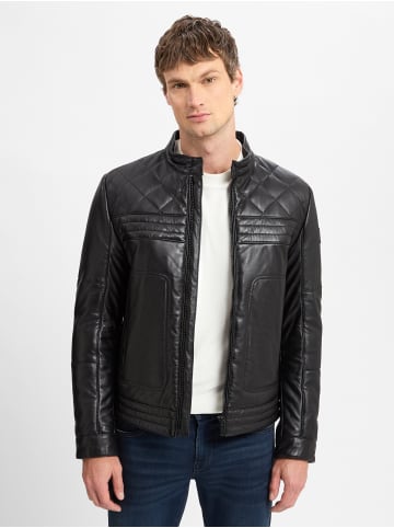 Strellson Lederjacke in schwarz