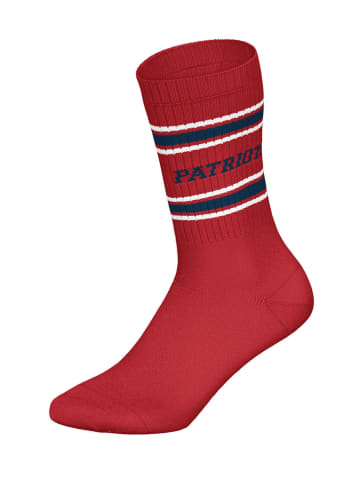 NFL Freizeitsocken Patriots Crew in WHT/RED/NNY